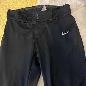Black, Nike, Women’s softball pants.